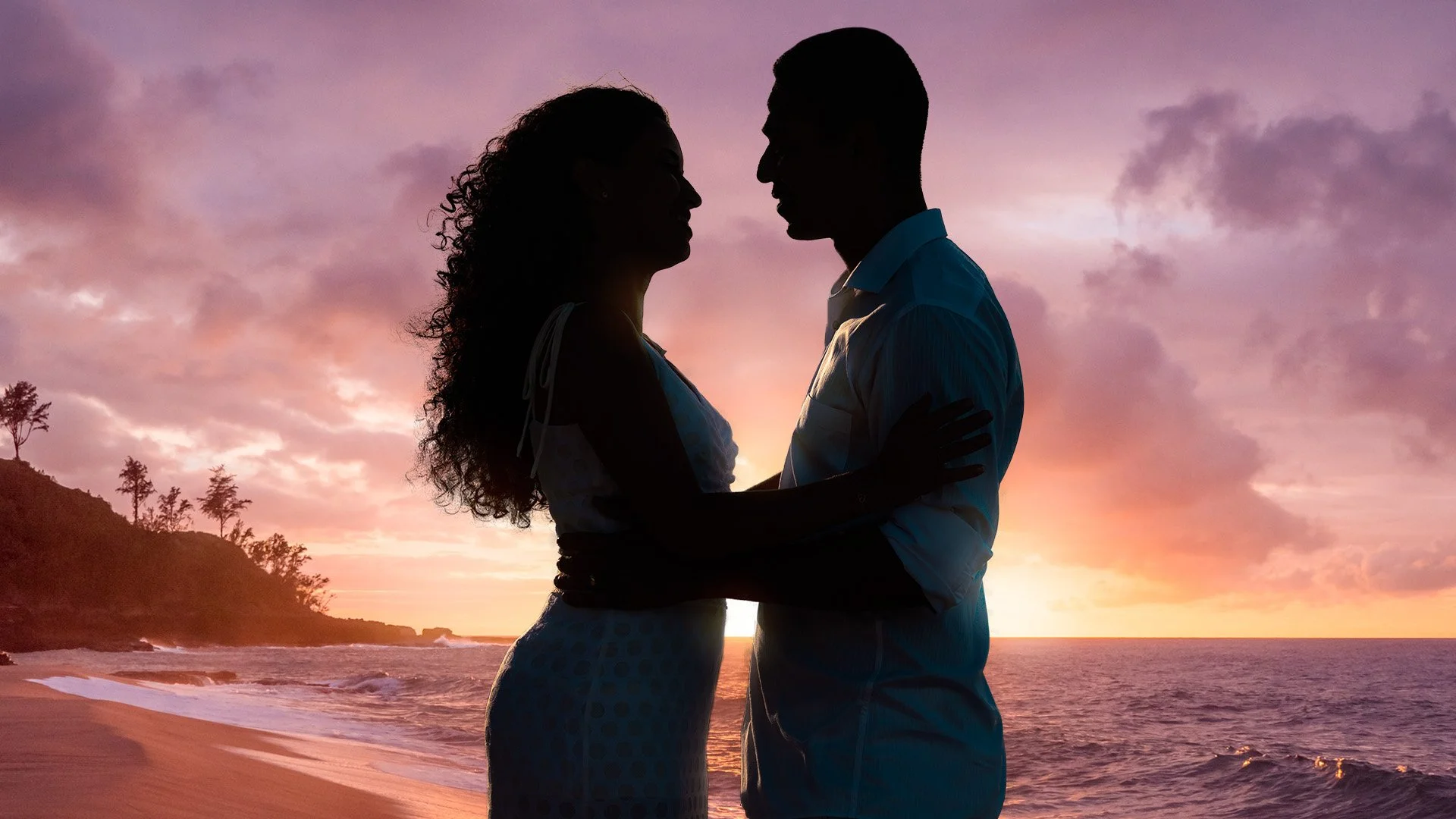 Couple enjoying a moment together